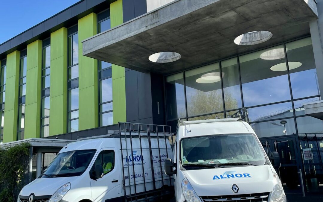 Remplacement de menuiseries alu au collège Camille Claudel