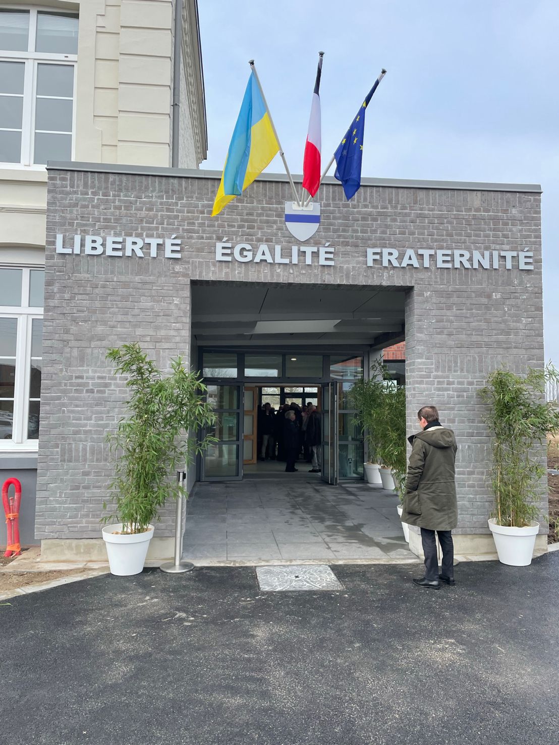 Réalisation : Hôtel de ville Marquillies